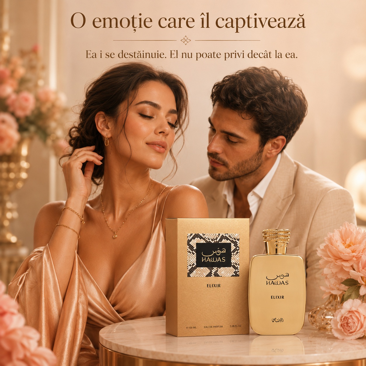 Rasasi Hawas Elixir, parfum masculin seducător și elegant pentru întâlniri și momente speciale