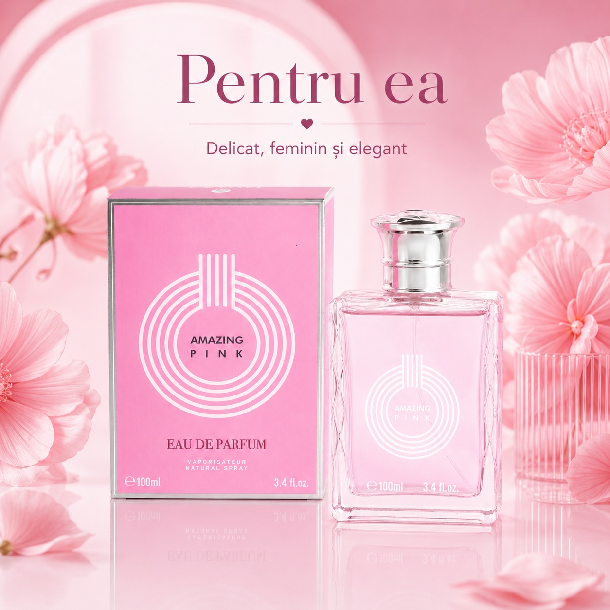 V.V. Love Amazing Pink parfum damă delicat feminin și elegant