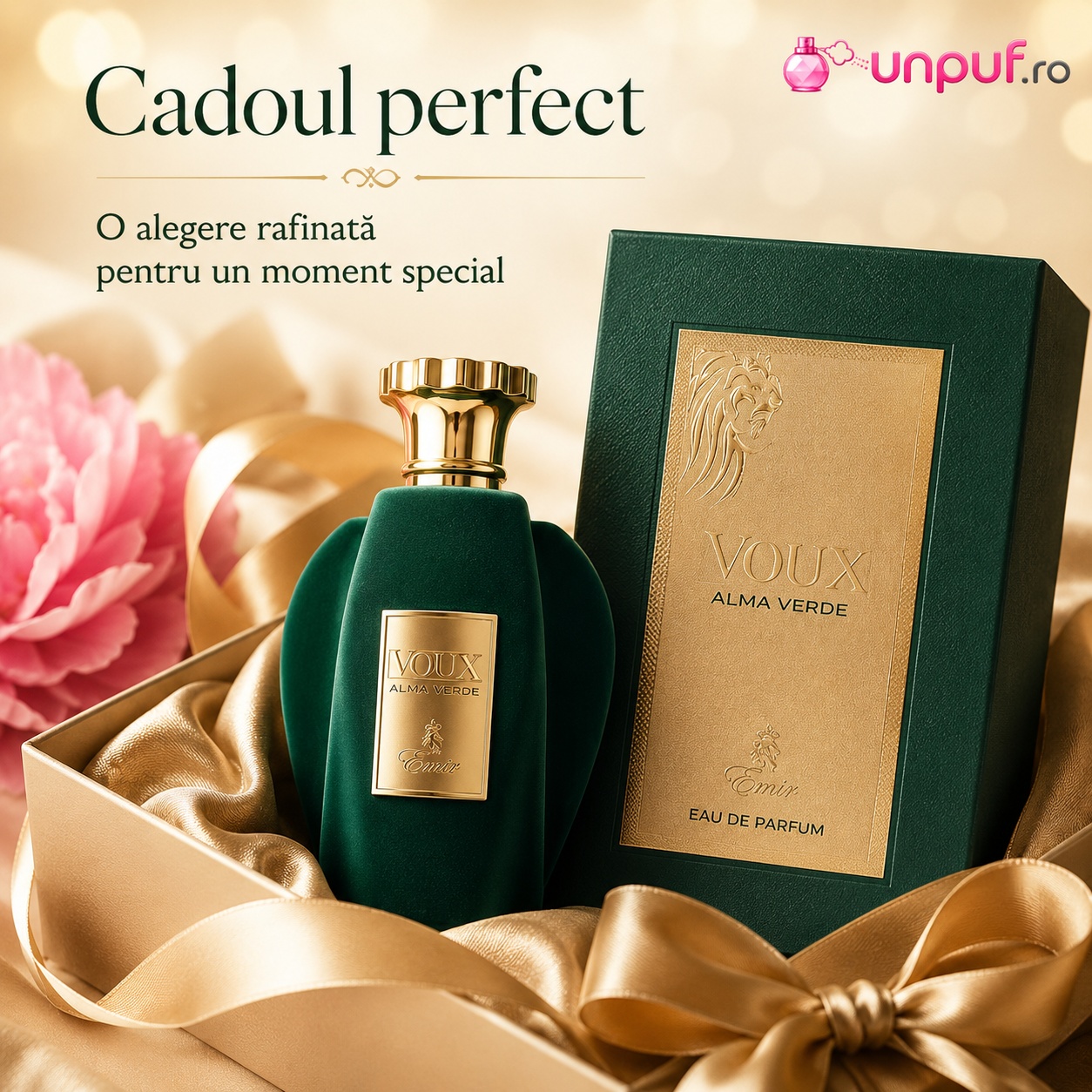 Voux Alma Verde Emir cadou perfect o alegere rafinată pentru un moment special