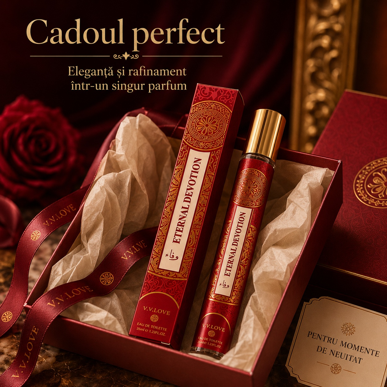 Parfum Eternal Devotion 35 ml cadou perfect unisex eleganță și rafinament &icirc;ntr-un singur parfum