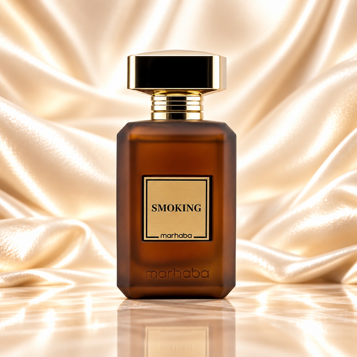 Flacon Smoking Marhaba parfum unisex afumat și vanilat
