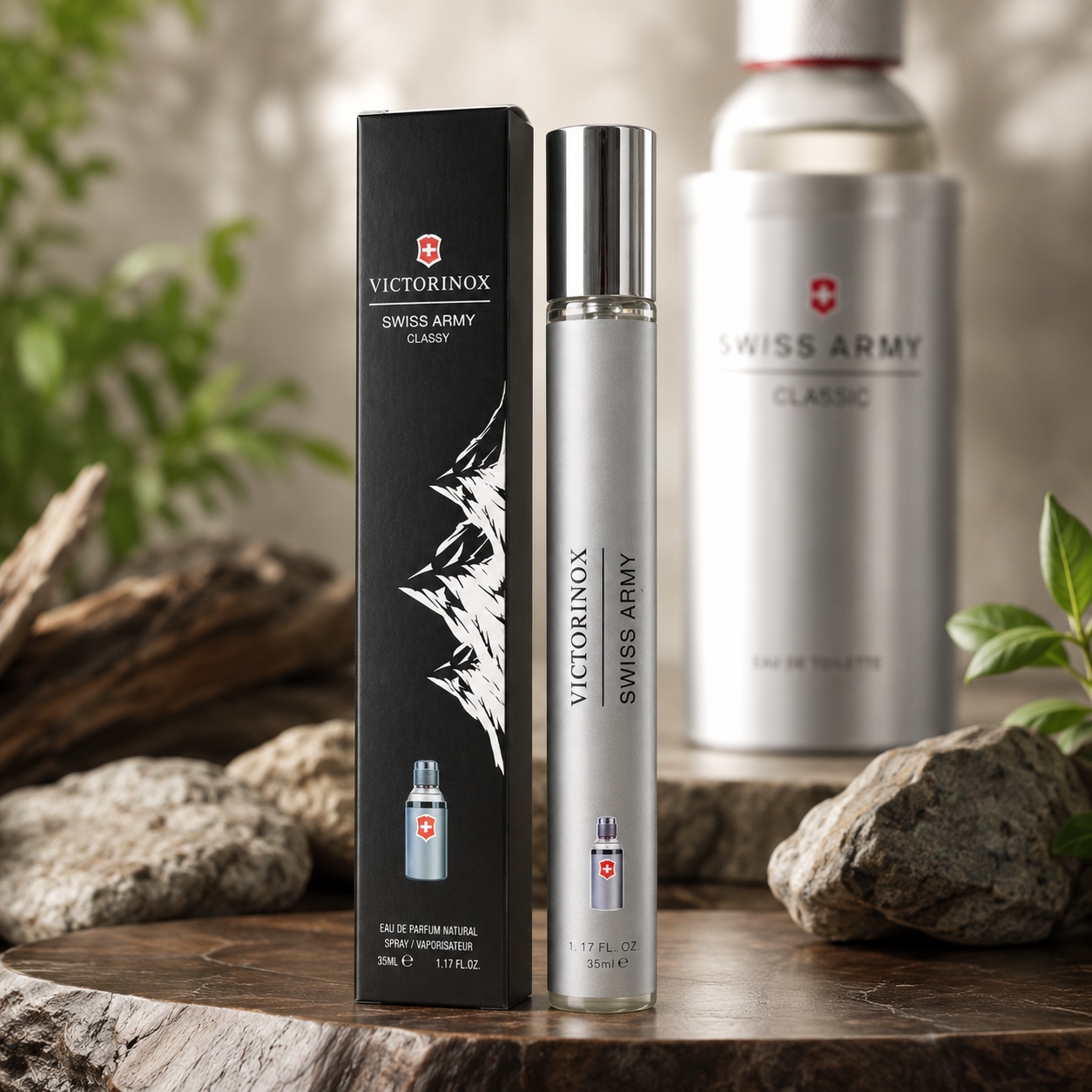 Parfum Victorinox Swiss Army Classic 35 ml bărbat, apă de parfum fresh aromatică și lemnoasă