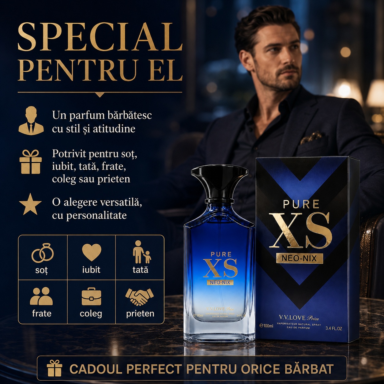 VV Love Pure XS Neo Nix parfum special pentru el