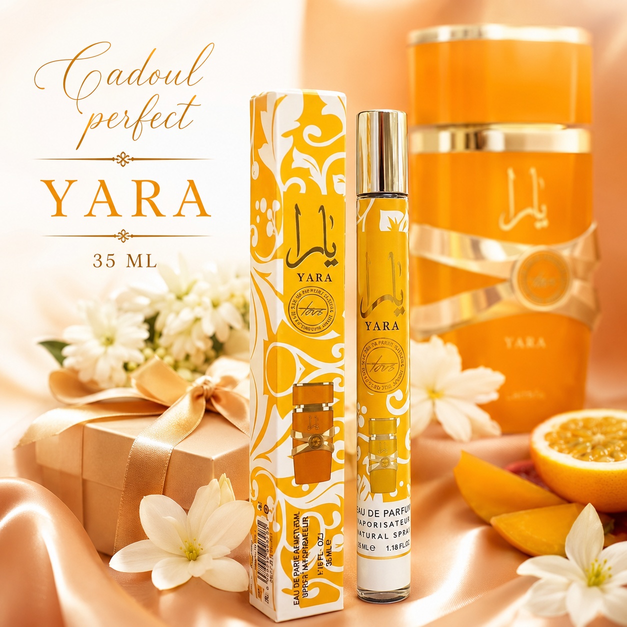 Yara 35 ml cadoul perfect pentru ea, parfum damă tropical dulce și elegant