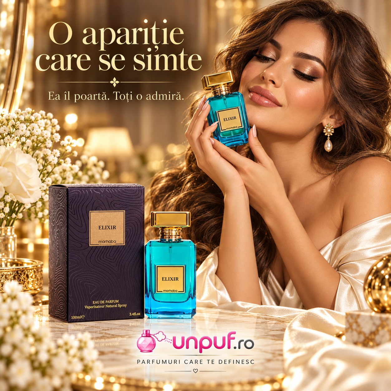 Elixir Marhaba parfum bărbătesc pentru apariții elegante și momente memorabile