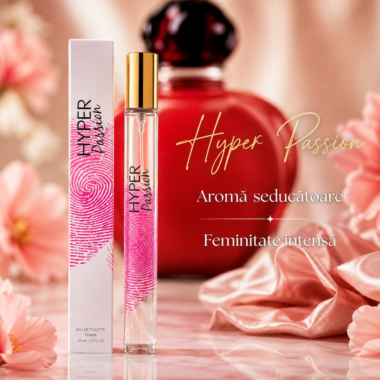 Hyper Passion aromă seducătoare feminitate intensă parfum de damă 35 ml