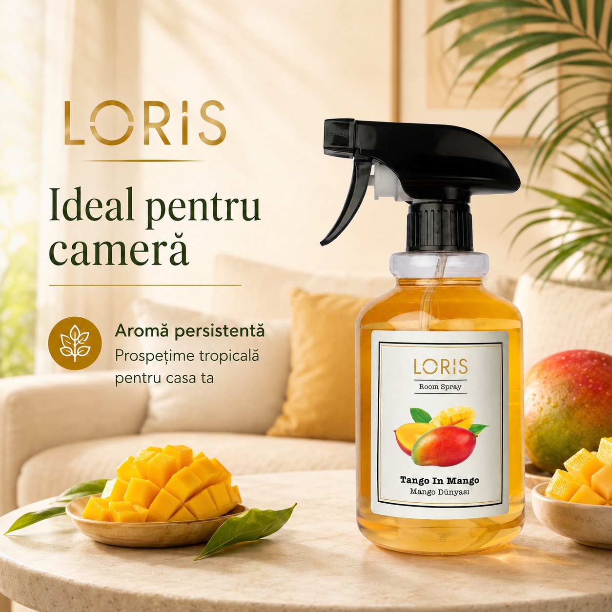 Loris Tango in Mango ideal pentru cameră prospețime tropicală pentru casa ta