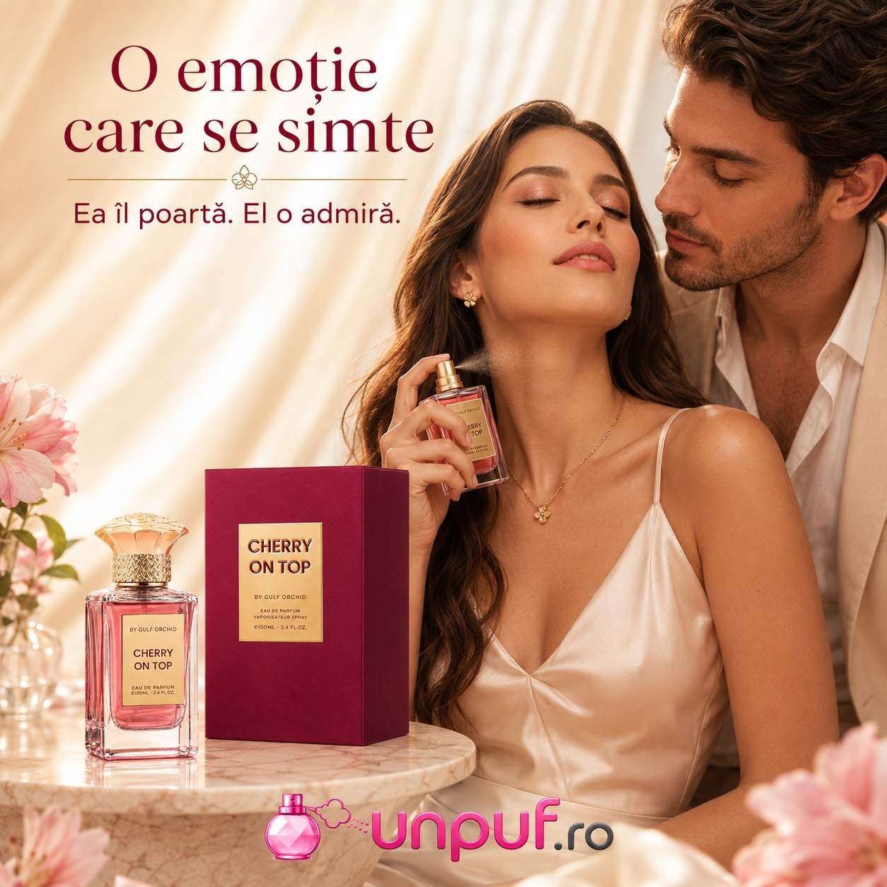 Gulf Orchid Cherry On Top parfum senzual cu cireșe, lichior, migdale dulci și note florale