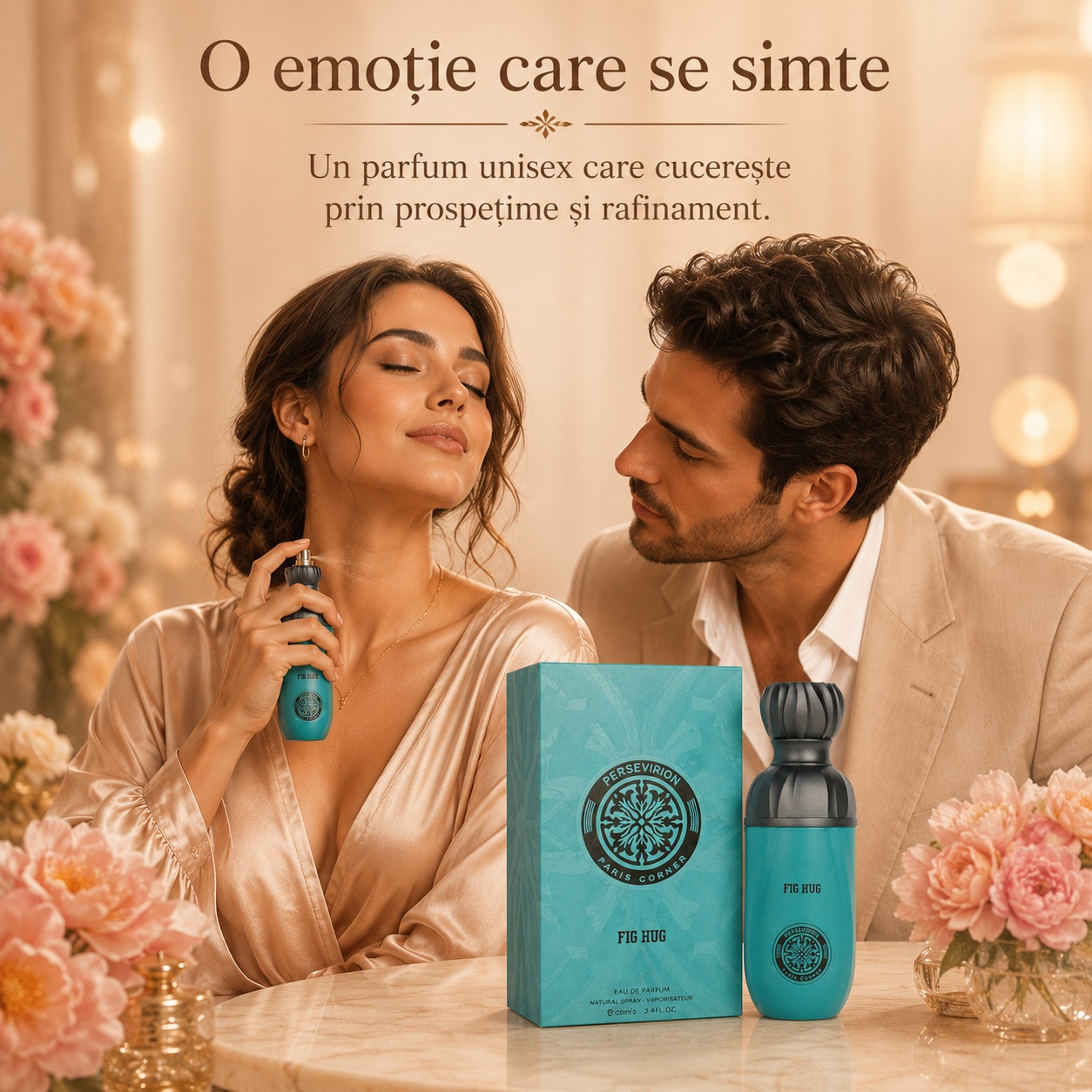 Paris Corner Perseviron Fig Hug parfum unisex fresh și elegant pentru întâlniri și momente speciale