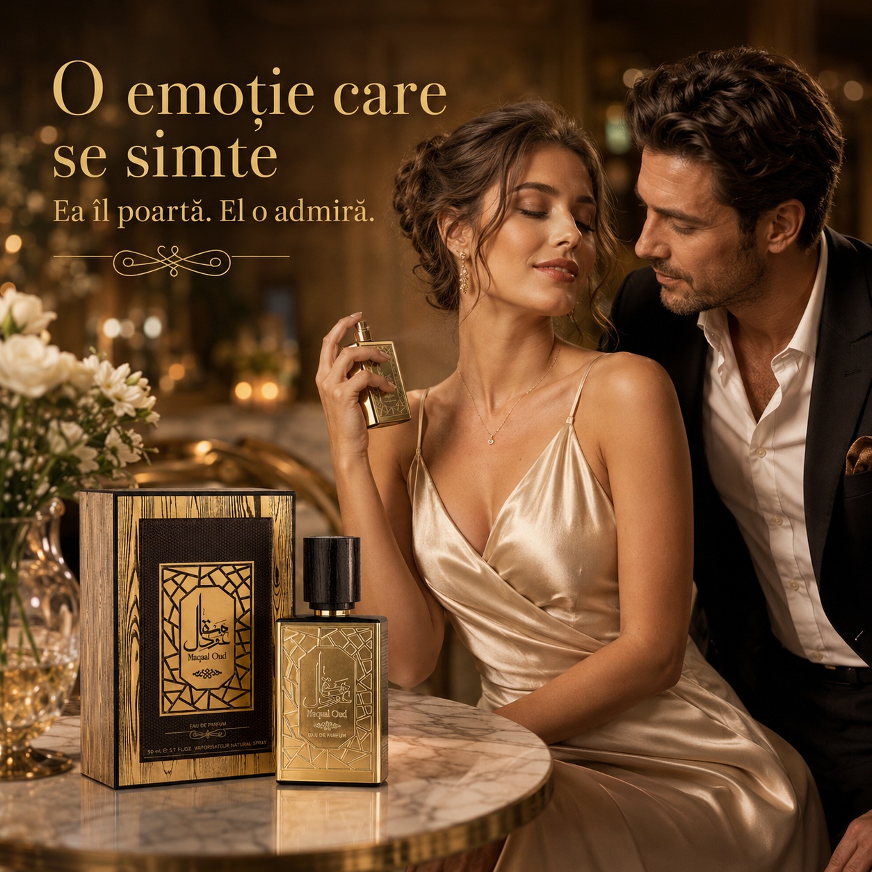 Maqaal Oud Ard Al Zaafaran parfum romantic unisex pentru damă și bărbat, o emoție care se simte
