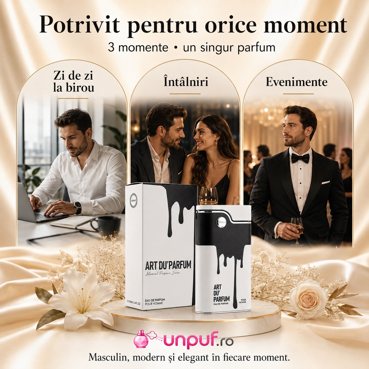 Armaf Art Du&rsquo;Parfum potrivit pentru zi de zi la birou, &icirc;nt&acirc;lniri și evenimente