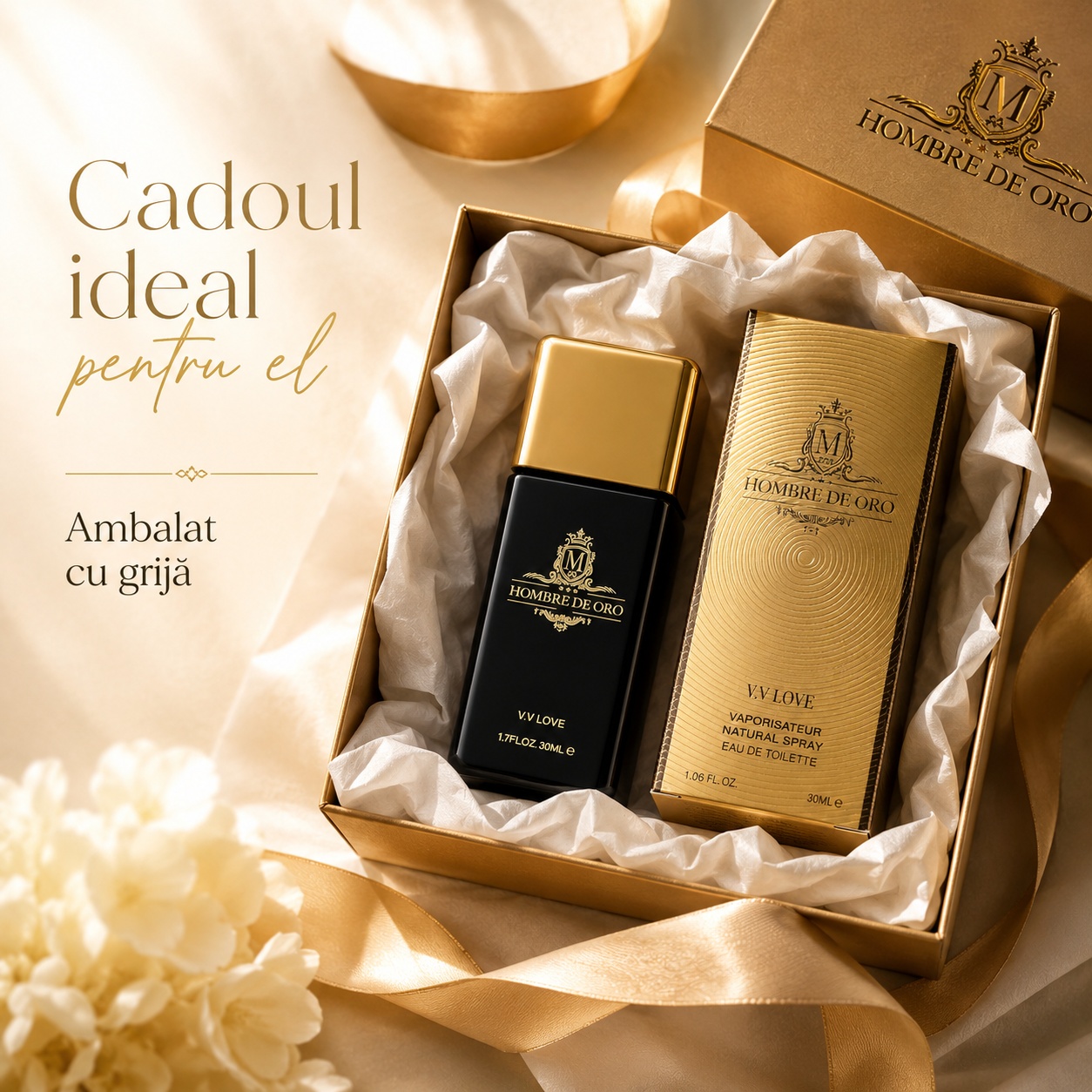 V.V. Love Hombre de Oro cadou ideal pentru bărbați
