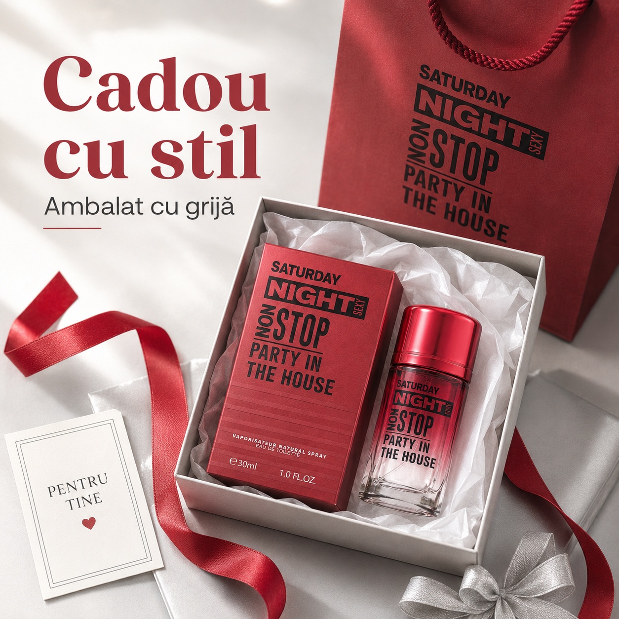 V.V. Love Saturday Night Non Stop cadou cu stil pentru bărbați