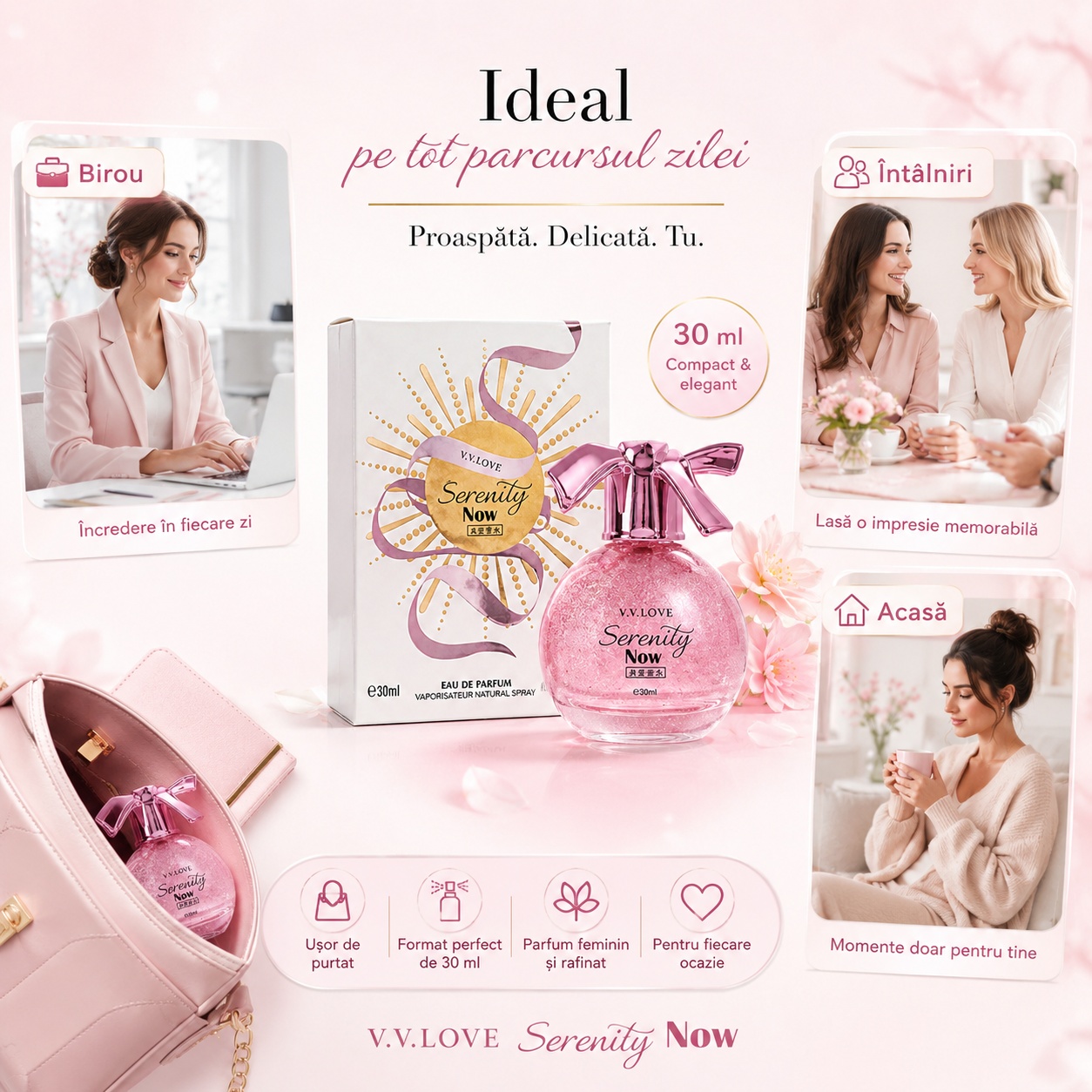 V.V. Love Serenity Now Eau de Parfum 30 ml detalii produs