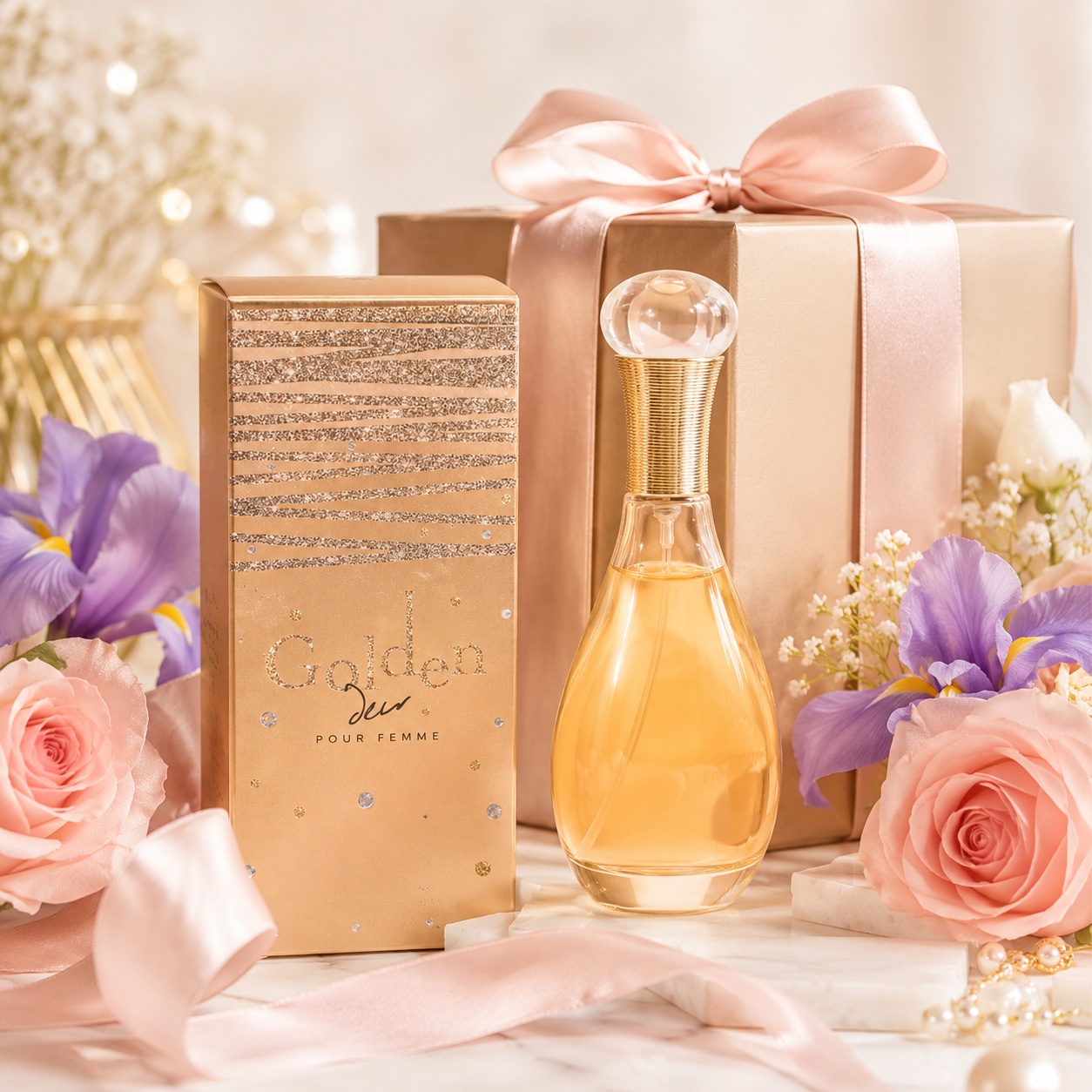 V.V. Love Golden cadou elegant pentru femei