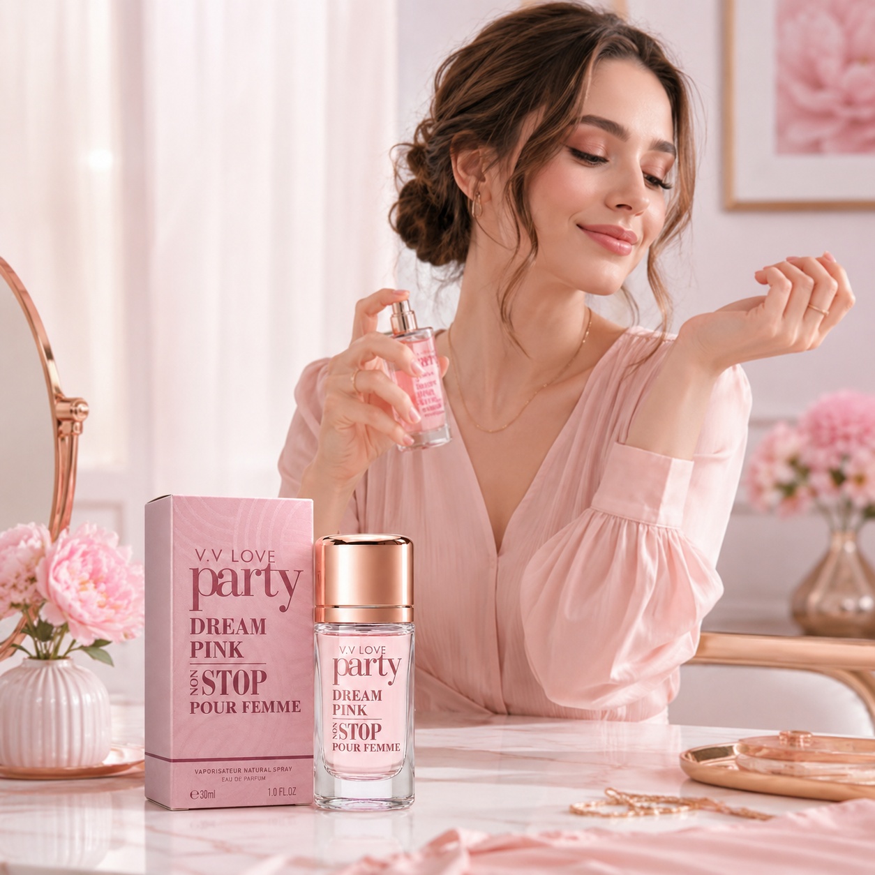V.V. Love Party Dream Pink Non Stop parfum damă pentru momente elegante