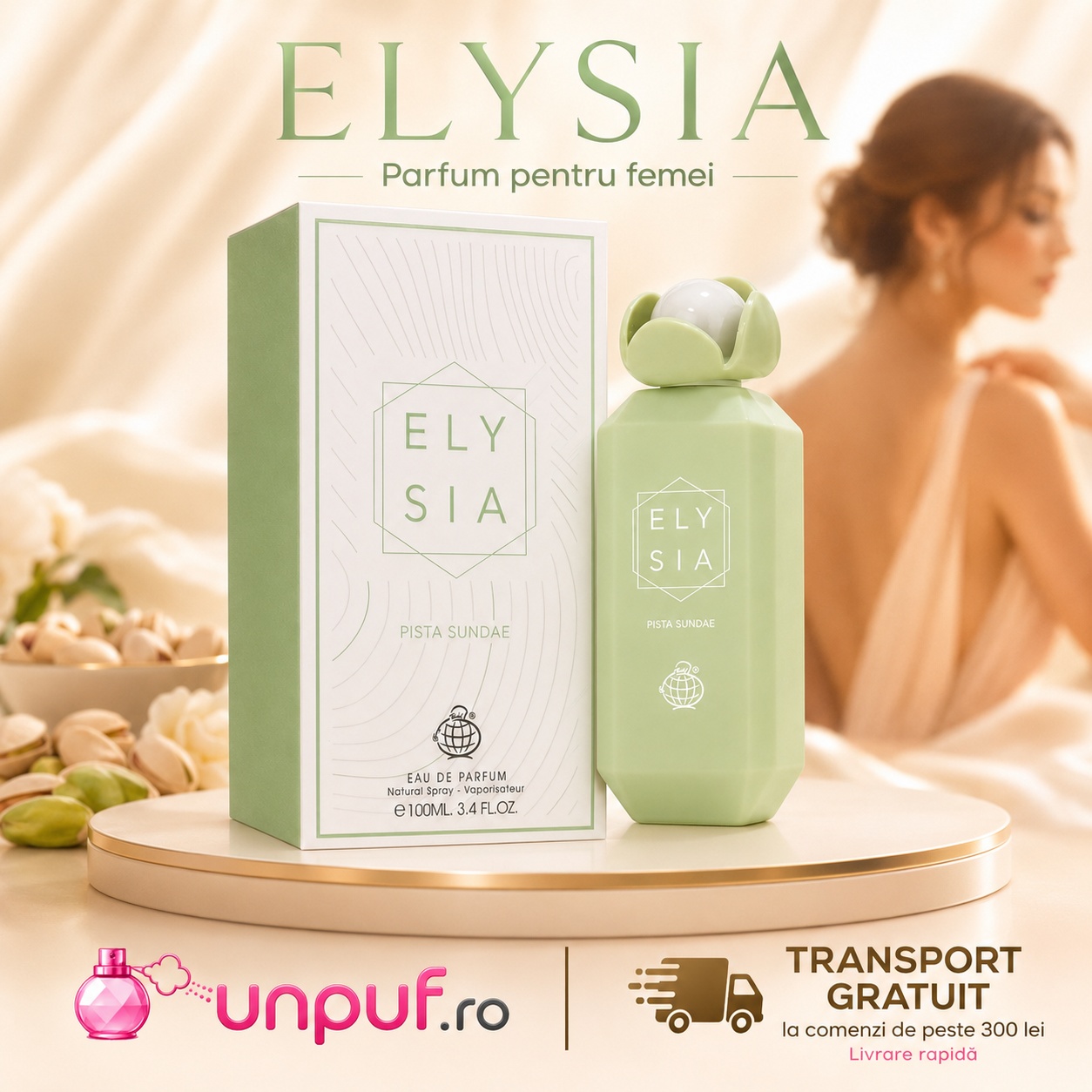 Elysia Pista Sundae parfum pentru femei cu transport gratuit și livrare rapidă