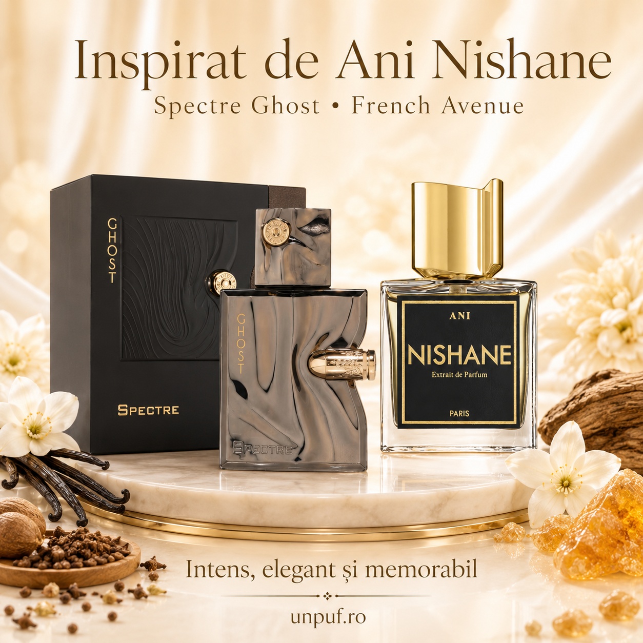 Spectre Ghost French Avenue inspirat de Ani Nishane parfum intens elegant și memorabil pentru bărbați