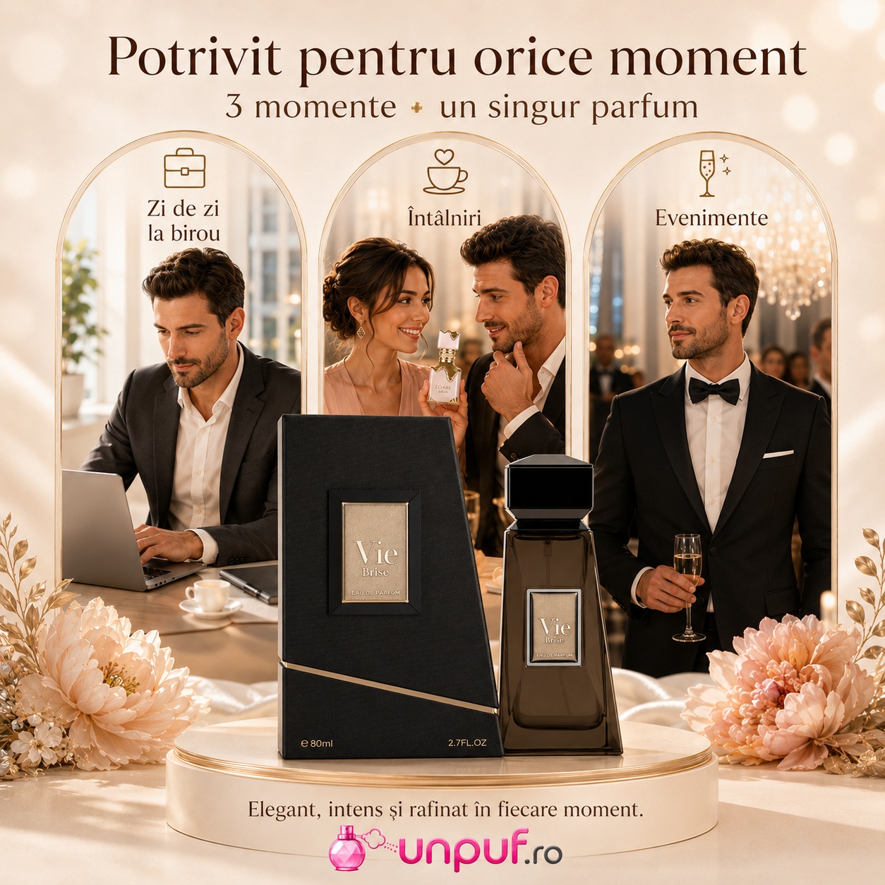 Vie Brise French Avenue potrivit pentru zi de zi birou &icirc;nt&acirc;lniri și evenimente parfum bărbătesc elegant