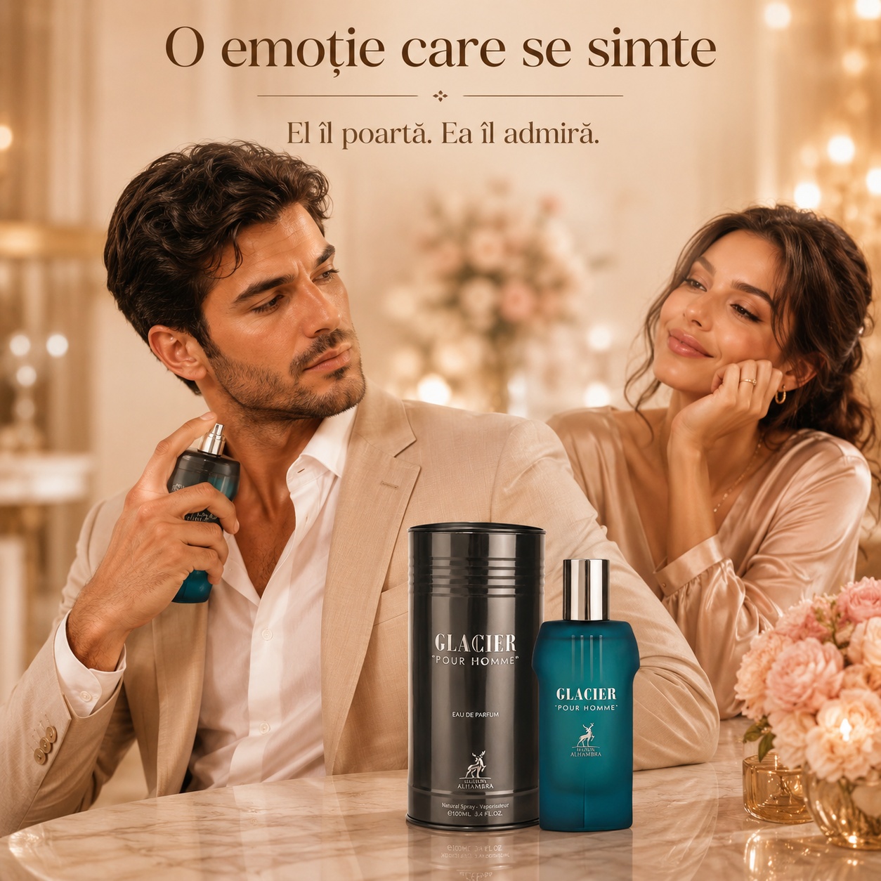 Glacier Pour Homme Maison Alhambra parfum bărbătesc o emoție care se simte el &icirc;l poartă ea &icirc;l admiră