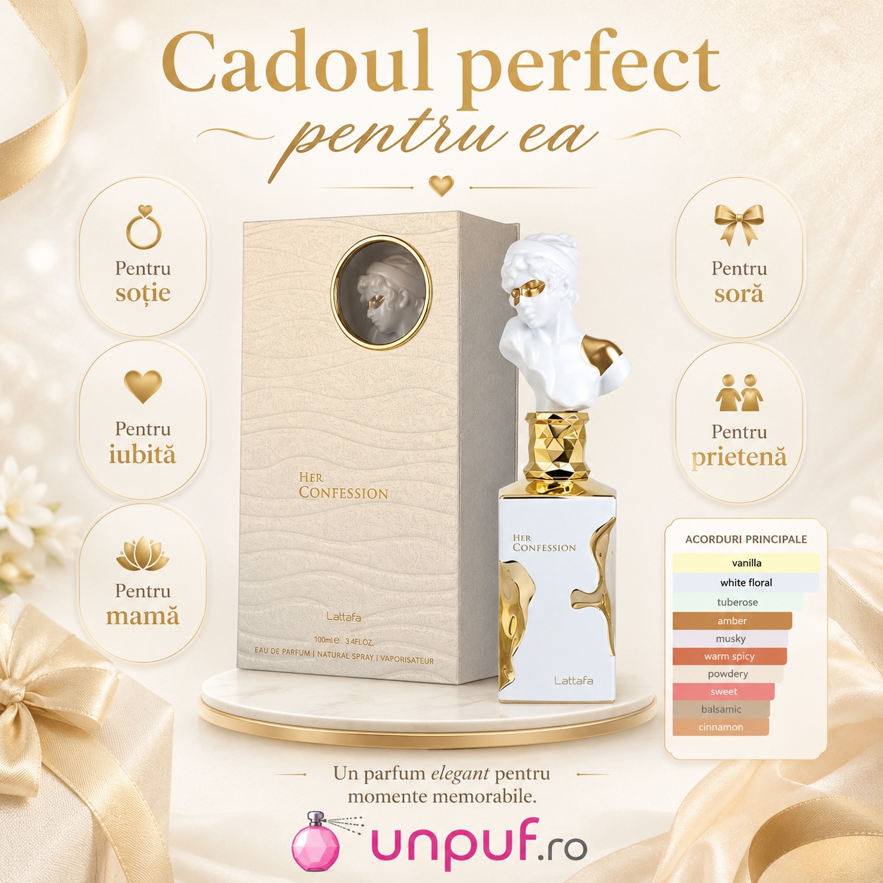 Her Confession Lattafa cadoul perfect pentru ea soție iubită mamă soră prietenă