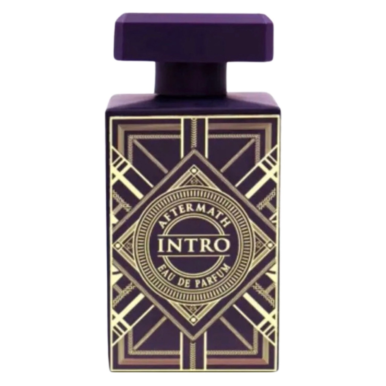 Parfum Intro Aftermath Eau de Parfum 80 ml imagine produs pe fundal alb cu flacon mov