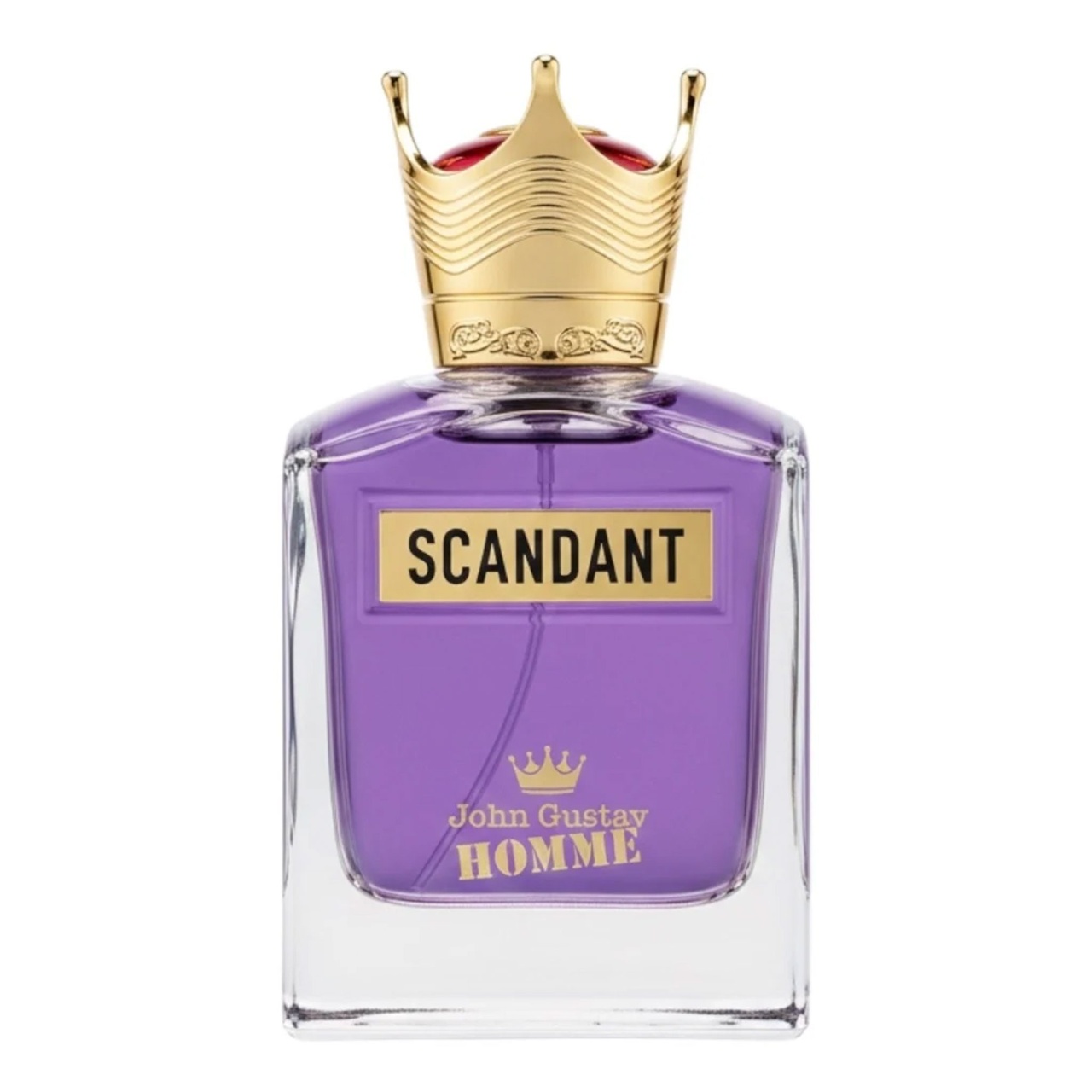 Flacon original John Gustav Homme Scandant Eau de Parfum 100 ml pe fundal alb