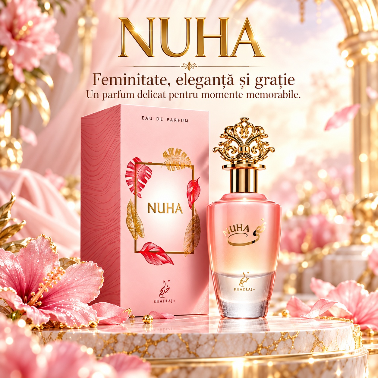 Khadlaj Nuha feminitate eleganță și grație parfum delicat pentru momente memorabile