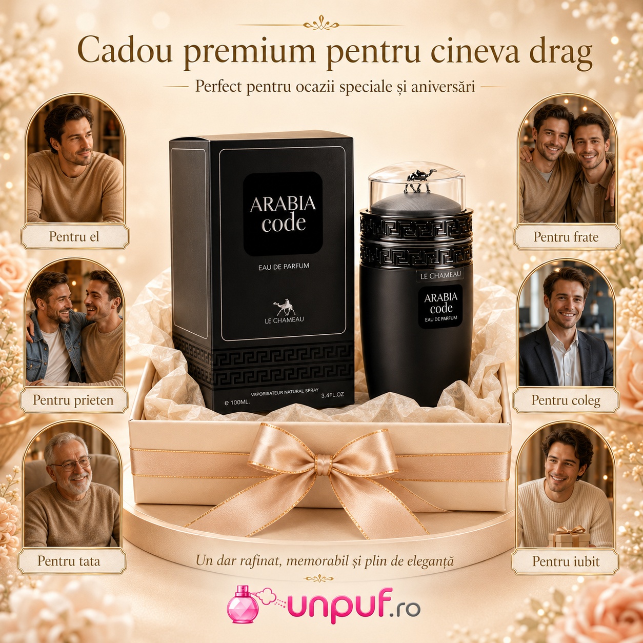 Le Chameau Arabia Code cadou premium pentru el pentru frate pentru prieten pentru tată pentru coleg sau pentru iubit