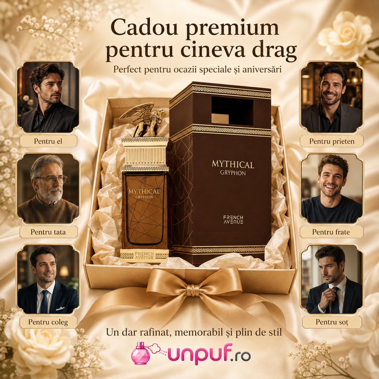 Mythical Gryphon cadou premium pentru el, soț, tată, coleg, prieten sau partener