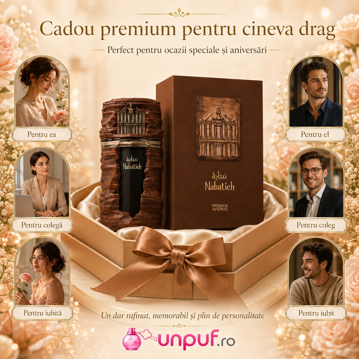 Nabatieh French Avenue cadou premium pentru ea, pentru el, colegă, coleg, iubită sau iubit