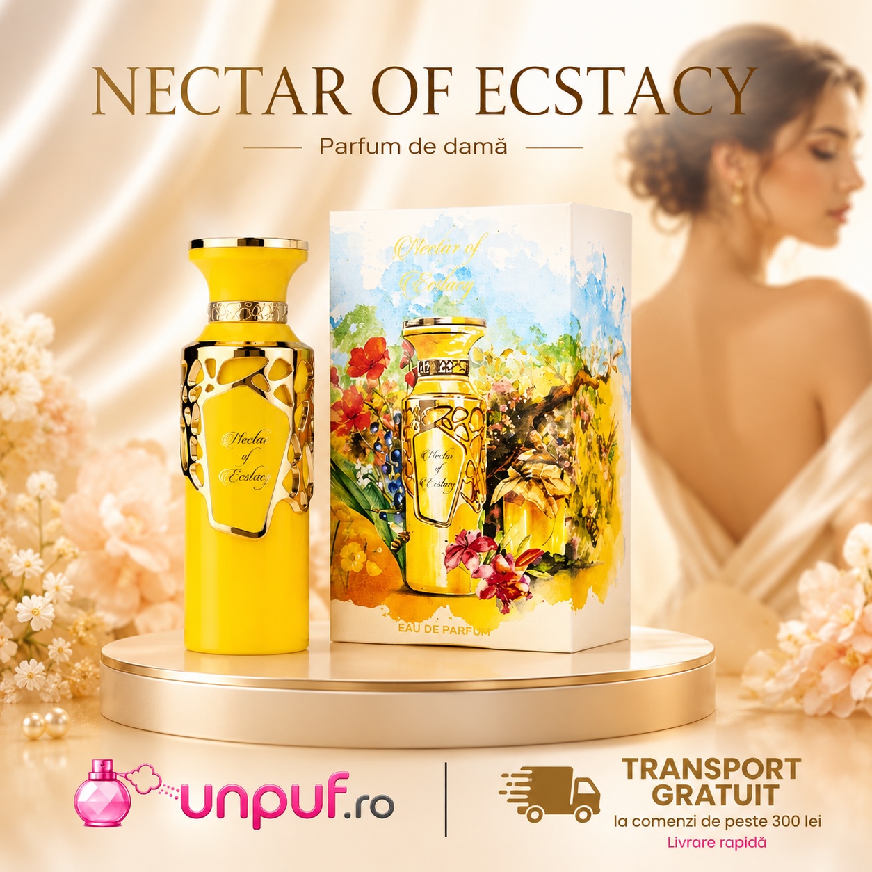 Nectar Of Ecstasy Fragrance World parfum de damă cu transport gratuit și livrare rapidă