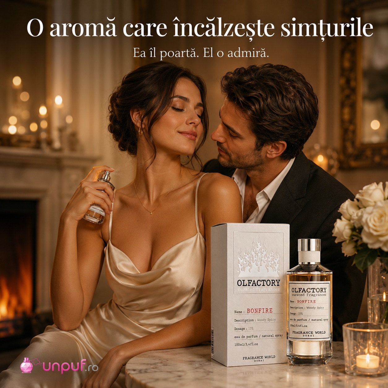 One Self Fragrance World parfum cu aromă caldă seducătoare și elegantă