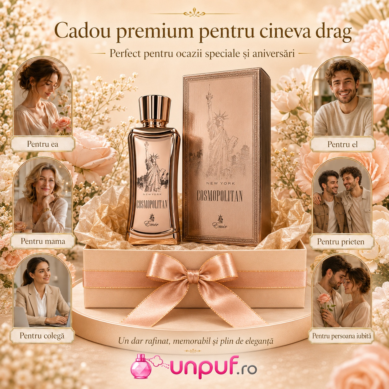 Paris Corner Cosmopolitan New York cadou premium pentru cineva drag