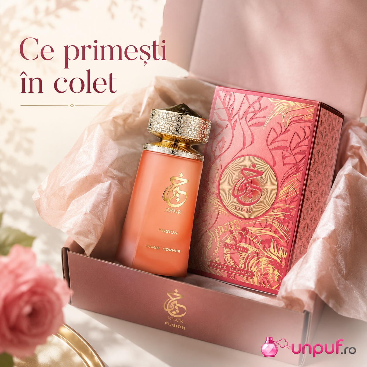 Ce primești în colet Paris Corner Khair Fusion Concentrated Oil 25 ml, produs sigilat și ambalat cu atenție