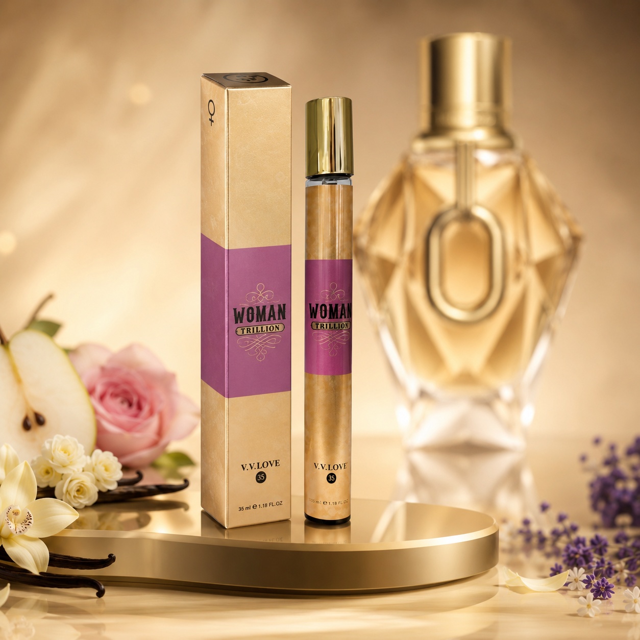 Parfum Damă Dama de Oro Esplendida 35 ml V.V. Love inspirat de Million Gold For Her Rabanne