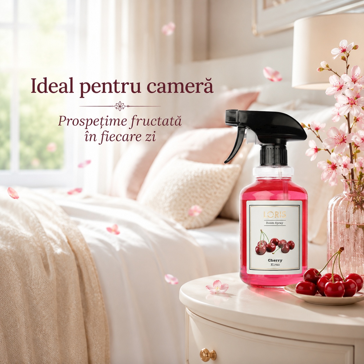 Loris Pafum Cherry ideal pentru cameră prospețime fructată &icirc;n fiecare zi