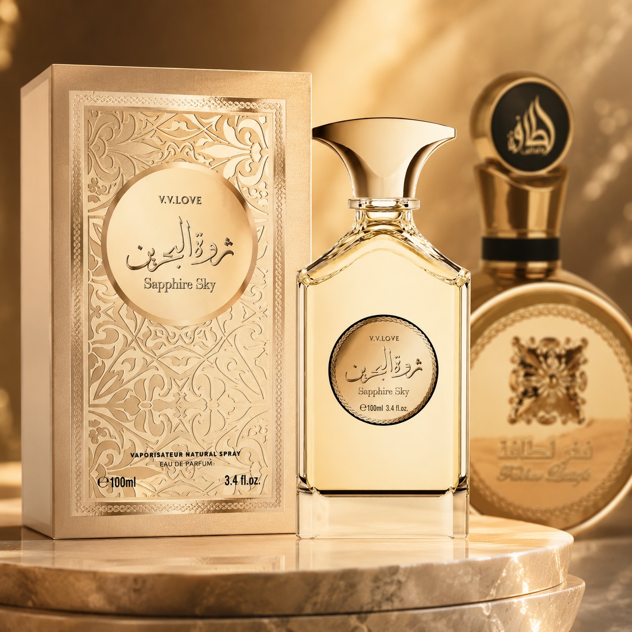 Parfum Arăbesc V.V.Love Sapphire Sky Eau de Parfum 100 ml Bărbați