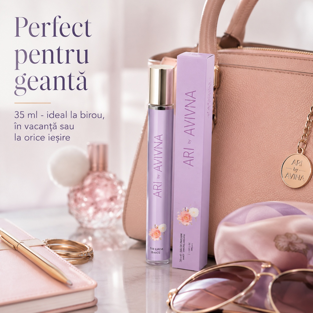 Ari by Avivna 35 ml perfect pentru geantă birou vacanță sau orice ieșire