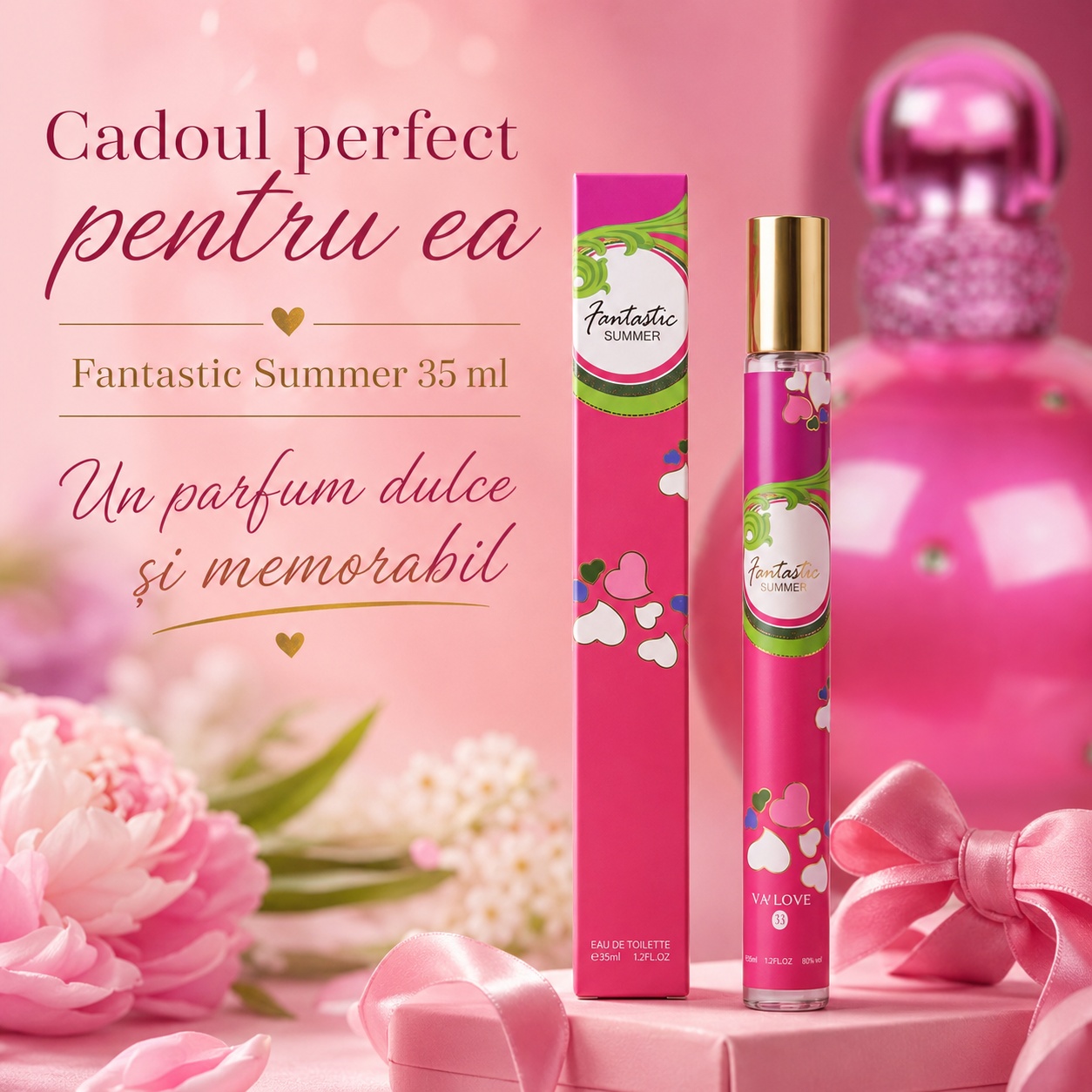 Fantastic Summer 35 ml cadoul perfect pentru ea parfum dulce și memorabil