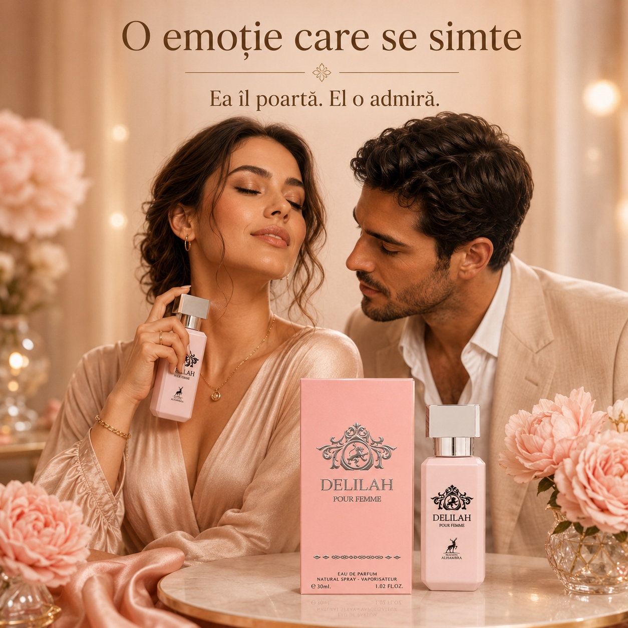 Alhambra Delilah Pour Femme parfum feminin elegant pentru momente romantice și speciale