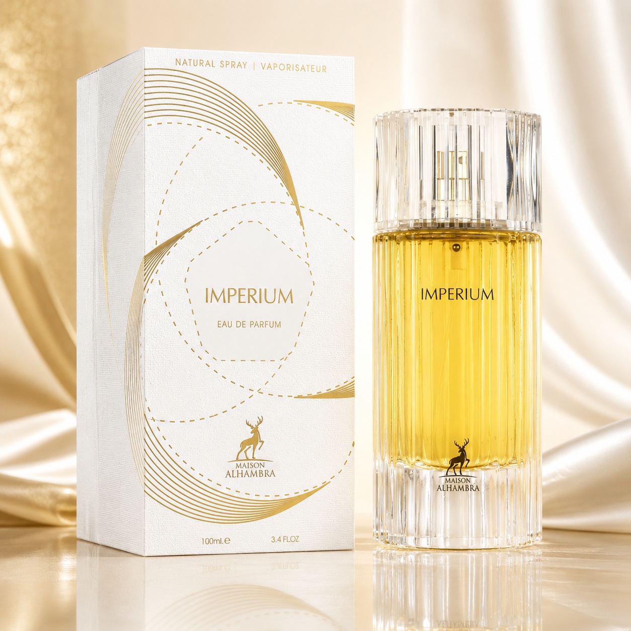 Parfum Arăbesc Alhambra Imperium Maison Alhambra 100 ml cu sticlă elegantă și cutie premium