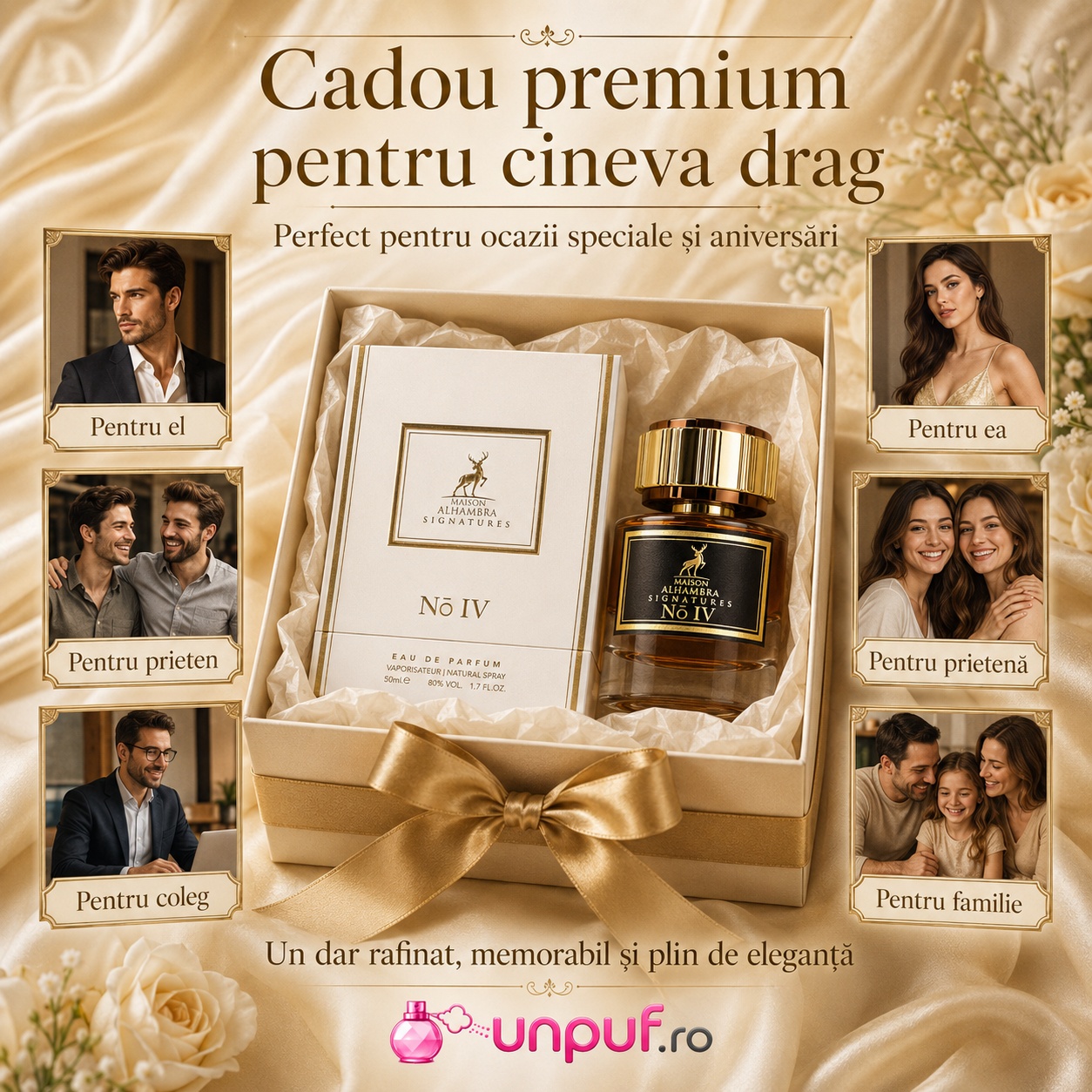 Alhambra Signatures No. IV cadou premium pentru damă bărbat prieteni familie și persoane dragi