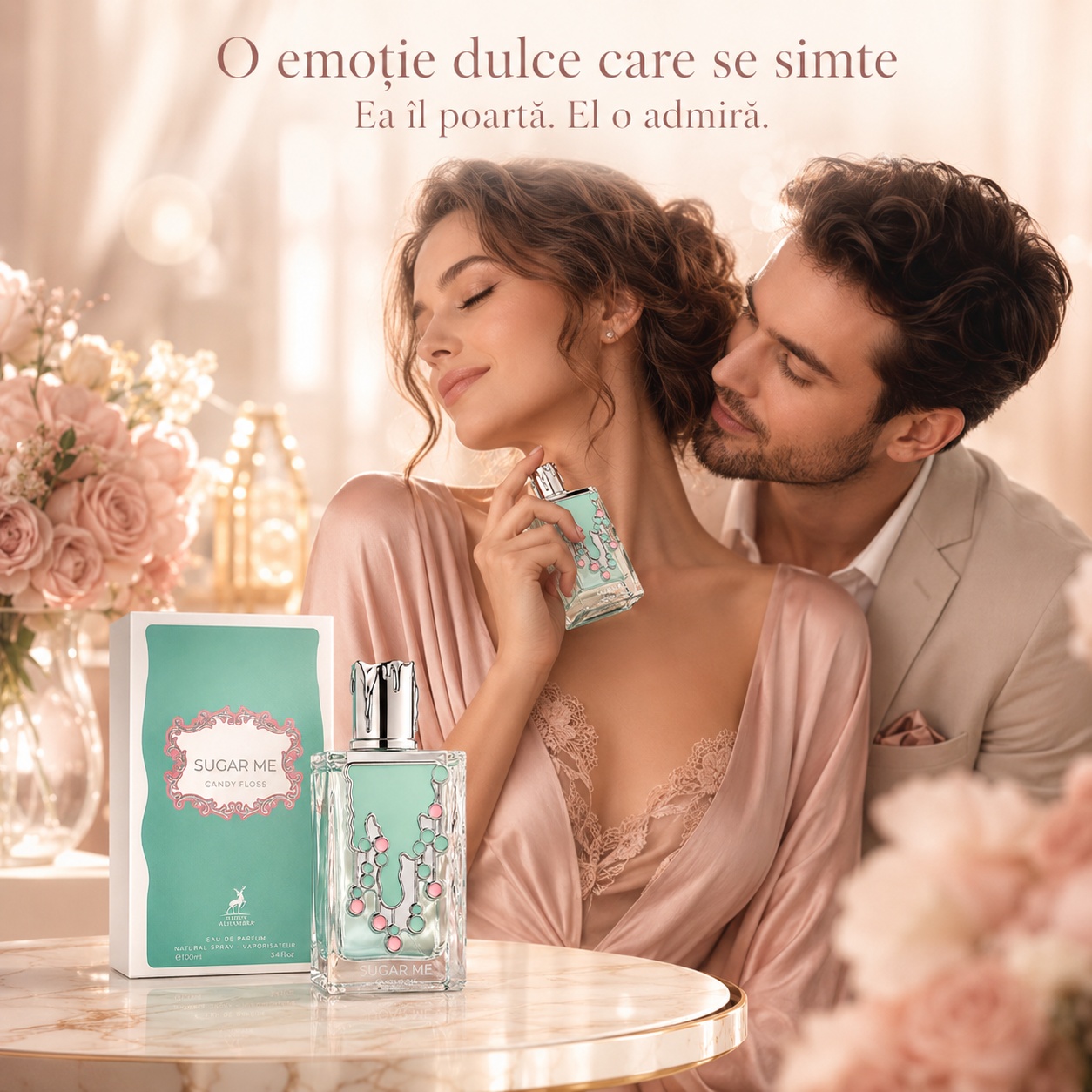 Alhambra Sugar Me Candy Floss parfum dulce feminin și romantic