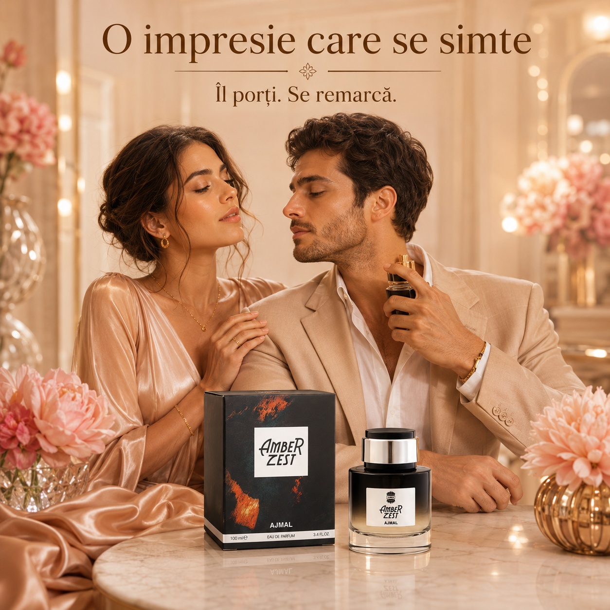 Ajmal Amber Zest o impresie care se simte, parfum elegant pentru prezență memorabilă