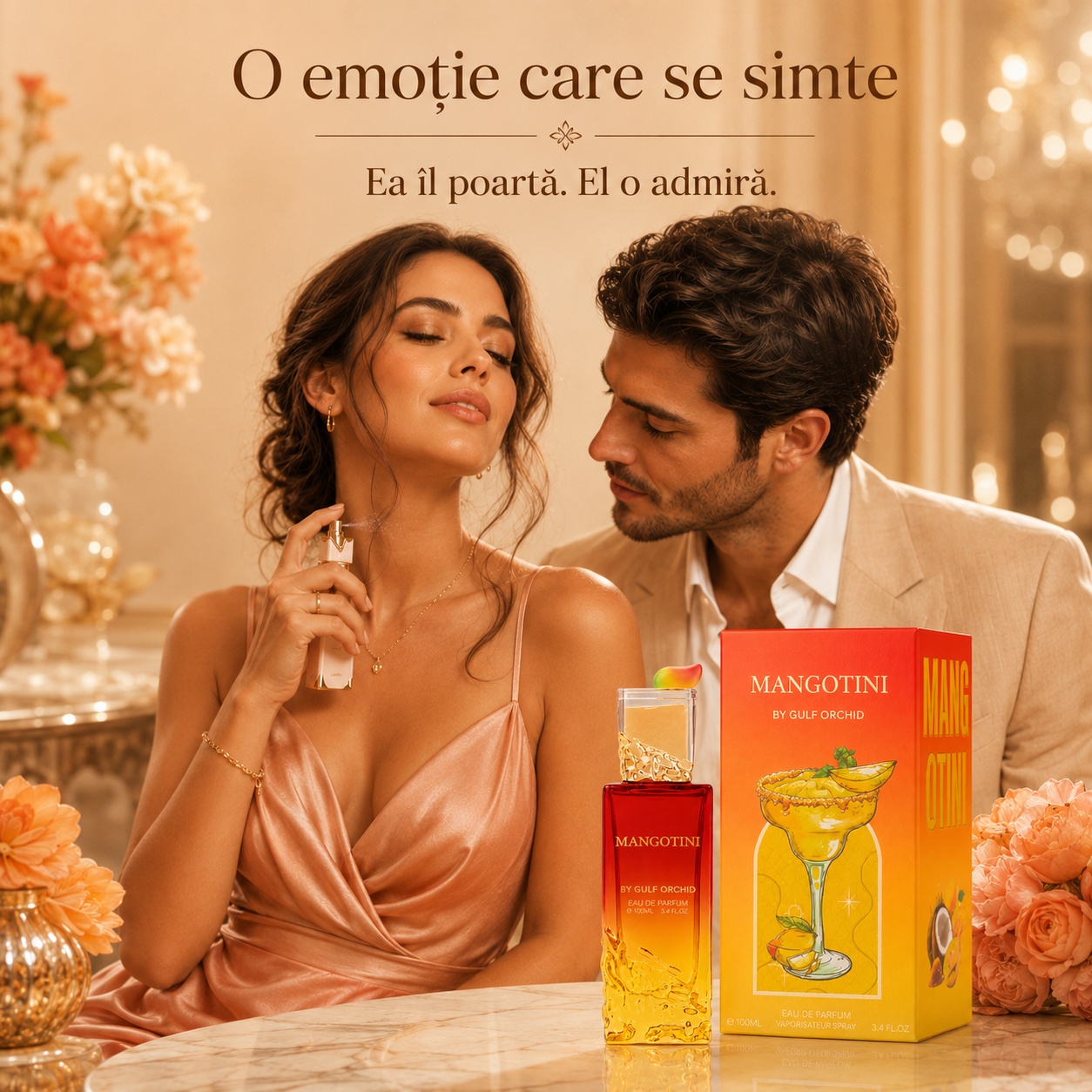 Gulf Orchid Mangotini parfum unisex, tropical și elegant pentru momente speciale