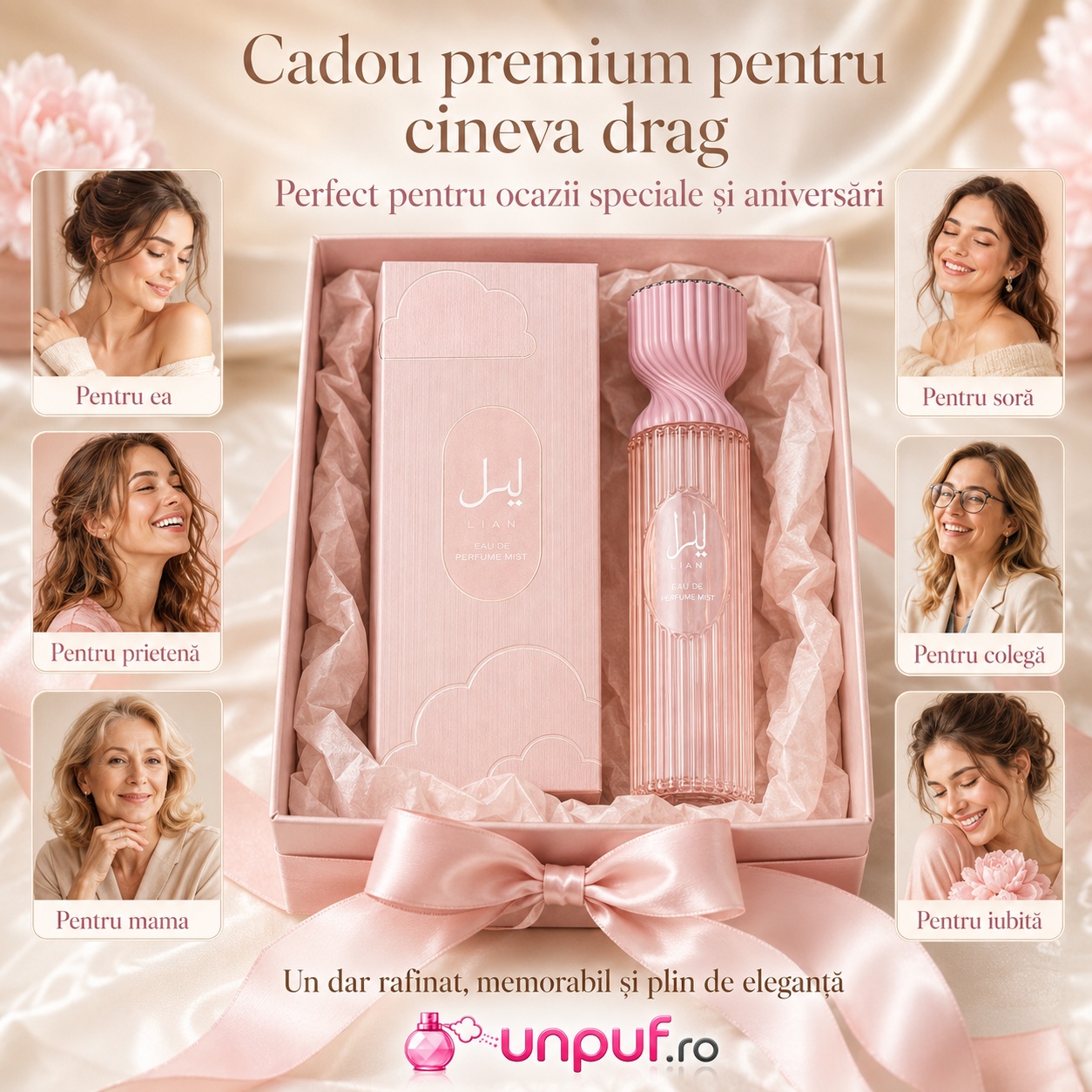 Lattafa Yara Mist cadou premium pentru femei, parfum elegant și memorabil