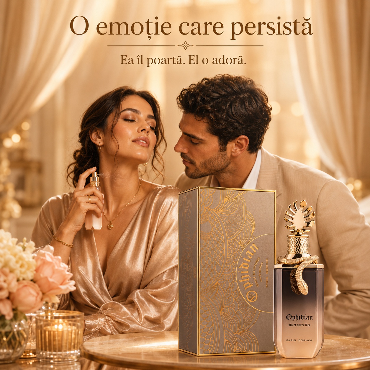 Ophidian Sweet Surrender Paris Corner parfum unisex elegant pentru momente romantice și speciale