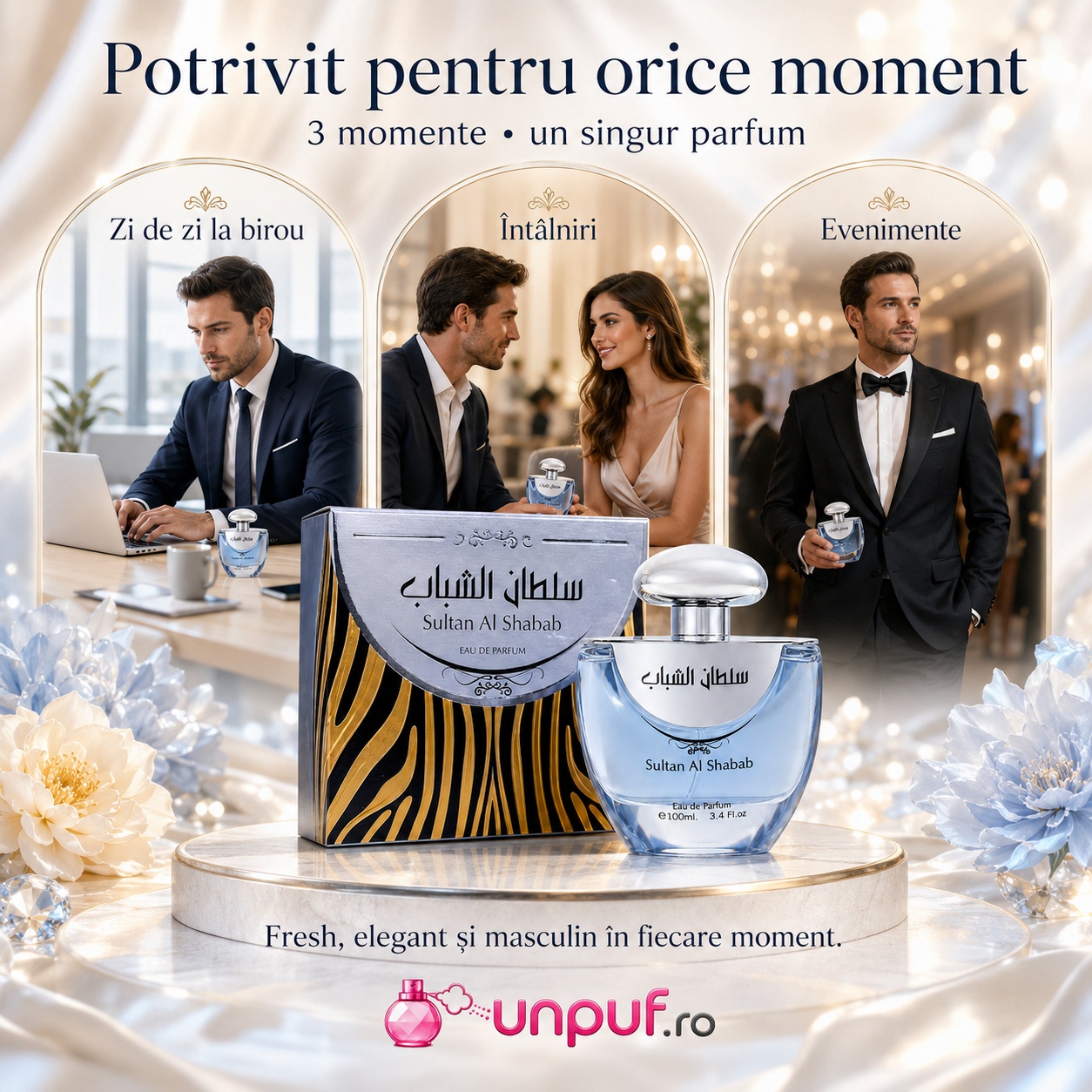Sultan Al Shabab Ard Al Zaafaran potrivit pentru zi de zi birou &icirc;nt&acirc;lniri și evenimente elegante
