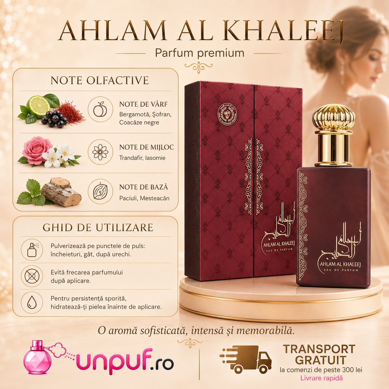 Ard Al Zaafaran Ahlam Al Khaleej ghid de utilizare parfum oriental condimentat 100 ml